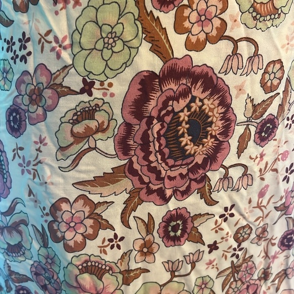 Pretty Garden floral wrap maxi. - Picture 3 of 13